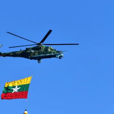 6 killed as Myanmar rebels shoot down junta helicopter