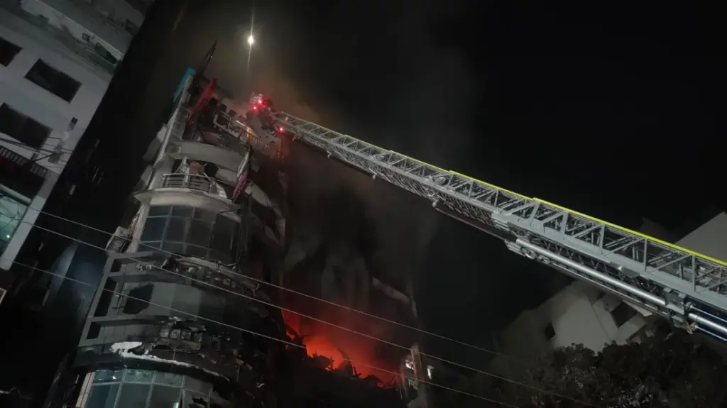 Bailey Road fire under control after two hours